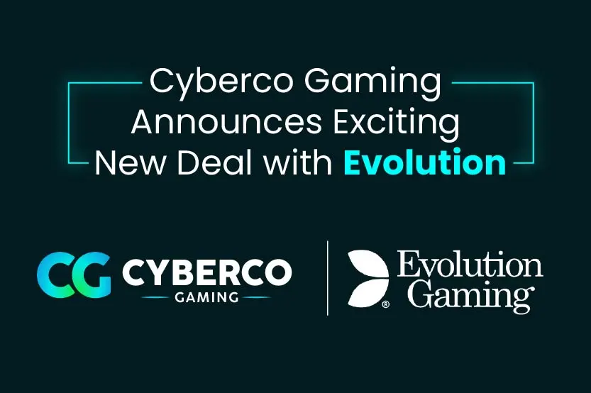 Cyberco Gaming Announces Partnership with Evolution